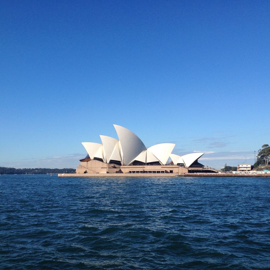Sydney Opera House from the water